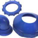 BESPORTBLE Swivel Rotatable Pool Inlet Nozzle Efficient Water Distribution for Above Ground Pools Spas Easy Installation Stylish Design Compatible with Intex Blue Color