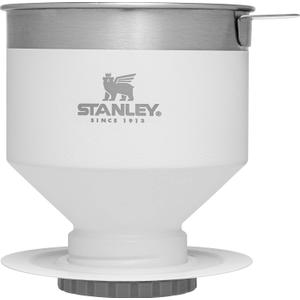 Stanley Perfect Brew Pour Over | Manual Single Cup Coffee Maker | Drip Coffee Maker with Reusable Filter | Easy Clean Stainless Steel | BPA-Free | Polar (One Size)
