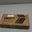 LUMENIX LED Emergency Dash Strobe Lights Bar w/Controller Windshield Visor Safety Warning Traffic Caution Lightbar Deck Split Flashing Light for Construction Vehicles Work Trucks Pickup - White Amber