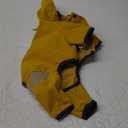 Dog Raincoat, Waterproof Dog Rain Jacket with Hood, Rain Coat with Leash Hole, Reflective Strap for Small Medium Dogs, Lightweight Puppy Clothes(Yellow,XS) (XS(Back Length10''))