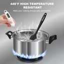 2 x NileHome Silicone Spatula Set, 6 Pieces Food Grade Kitchen Utensils with Silicone Brush Heat Resistant BPA-free Rubber Spatula for Scraping, Baking, Cooking, Mixing