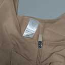 BRABIC Zip Front Closure Everyday Bra for Women Post Surgery Compression Support with Adjustable Straps Wirefree (XX-Large, Dark Beige)