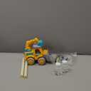 Automatic Bubble Machine for Toddlers,Construction Truck Bubble Lawn Mover W/Light,Bubble Maker Blower Toys for 3 4 5 6 Year Old Boy Girl Kids,Summer Outdoor Pool Backyard Toys for Birthday Party