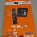 Streaming Media Player Converts Regular TV to Smart TV 4K Resolution Built-in Android 14.0 OS Quad-Core Processor WIFI6 Bluetooth Bluetooth Voice Remote 2GB+8GB Memory (M9-8K)