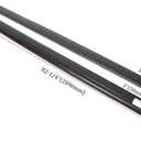 ECOTRIC Truck Bed Rail Caps W/Holes Compatible with 1999-2006 Chevrolet Silverado & GMC Sierra 1500 2500 3500 (Classic only) W/Stake Holes 6'6" Bed Black Ribbed Finish (Set of 2)