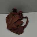 SHAPERIN Women's Deep V Neck Bodysuit Double Lined Plunge Tummy Control Shapewear Thong Body Suits Backless Cami Tank (Large, Brown)