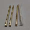 Alzassbg 4 Pack Matt Gold Cabinet Pulls, 7-1/2 Inch(192mm) Hole Center Cabinet Handles Kitchen Pulls for Cabinets and Drawer AL3071MG