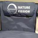 Non Metal Stadium Seat with Back and Lumbar Support and Padded Cushion Foldable and Portable Perfect for Bleacher Chair in Sports Events and Camping Lawn Use, Basic Size