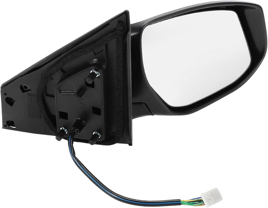 Motoforti Right Passenger Side Door Mirror Replacement Side View Mirror Assembly for NISSAN SENTRA 2013-2015 No.963013SG0D Black Power Mirror Adjustment