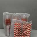 Zhehao 50 Sets/150 Pcs She's Ready to Pop Disposable Cups with Lids and Straws Plastic 12 oz Cute Soda Bow Cold Beverage Drinking Red Plastic Cups for Baby Shower Birthday Party Decorations Supplies