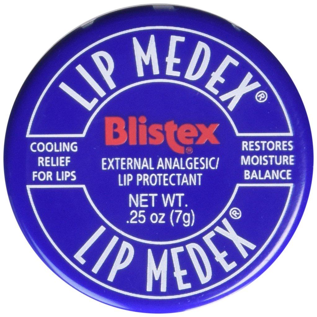 Blistex RDC18219501-X12 Lip Medex, 0.25 Ounce (Pack of 12) (Blue)