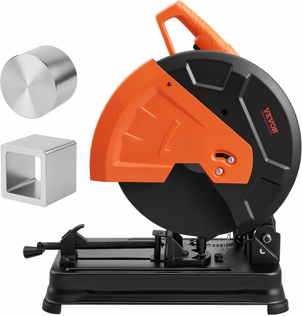 VEVOR Abrasive Chop Saw 14in/35cm Blade 2300W 3600RPM Steel Cutting Machine