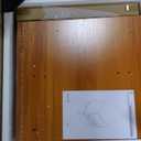 Rattan Nightstand Set of 2, Farmhouse End Table with Solid Wood Legs, Small Boho Mid Century Modern End Table with Storage for Bedroom, Living Room- Boho Style