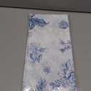 3 Pack Blue Floral Tablecloth, 54 X 108Inch Plastic Tea Party Tablecloths Disposable Vintsage Table Cloths Blue and White Porcelain Tables Decor for Mother's Day Birthday Garden Wedding Tea Party