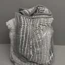 BSICPRO Bathroom Rugs and Mats Sets, 2 Piece Thick Absorbent Chenille Non Slip, Soft Shaggy Floor Mats, Machine Washable (Light Gray, 20" x 47" Plus 16" x 24")