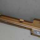 Ivilon Window Curtain Rod Decorative End Cap Design, 1 Inch Rod, 28 to 48 Inch. Warm Gold