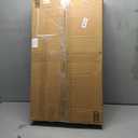 EHEYCIGA Washable Large Dog Bed for Crate 35x23 Inch, Reversible Kennel Pad for Dogs Weight Up to 45 lbs, Plush and Comfy Pet Sleeping Mat, Beige