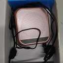 Portable Voice Amplifier with Wired Microphone Headset Rechargeable PA System Speaker Personal Microphone Speech Amplifier Power Amplifiers Loudspeaker for Teachers/Metting/Tour Guide (Rose Gold)