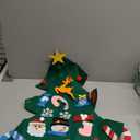 Aytai DIY Felt Christmas Tree Set with Ornaments for Kids, Xmas Gifts, New Year Door Wall Hanging Decorations (Matte)