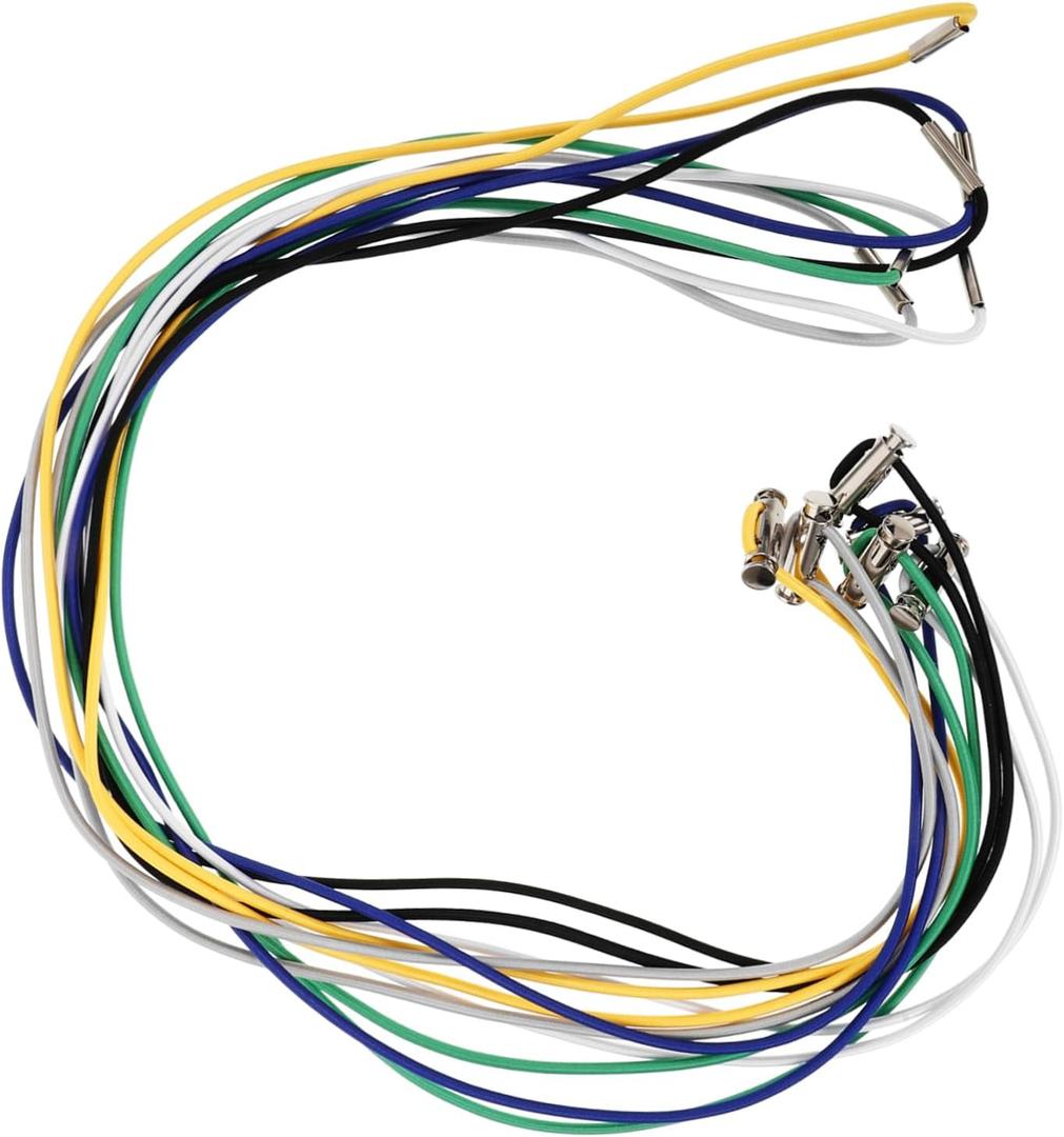6 Pack Elastic Band for Trash Can Elastic Retainer for Garbage Bags Prevents (68.00X2.50X0.70CM)