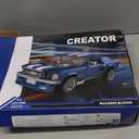 Sports GTRS Car Building Blocks Toys Boys or Adults Kits1:10 MOC Building Set Raceing Car Model,Cars for Boys Age 14Compatible with Lego(1680 Pcs) (Blue)