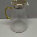 2L/68oz Water Pitcher Glass Pitcher with Lid and Handle, Heat/Cold Resistant Borosilicate Glass Water Carafe for Coffee, Lemonade, Iced Tea,Beverage, Water Glass Jug