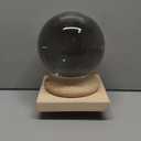 Amlong Crystal Newel Post Cap Finial - Crystal Ball 150mm (6 inch) Diameter