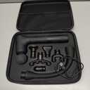 Upgraded 2-in-1 Massage Gun with Heat, Pain Relief Deep Tissue Back and Neck Massager with Extension Handle, Handheld Muscle Massage Gun for Back, Shoulder, Arm,Thigh