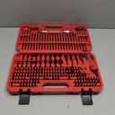 232-Piece Ultimate Screwdriver Bit Set, Cr-V Impact Driver Bit Set Includes Security Bits,Nut Driver, Ratchet Wrench and Bits Holder