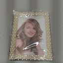 Romantic White Pearl and Crystal Decorated Plastic Family Picture Frame (5x7, Rectangular)