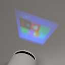 Mini Portable Projector, Support 4K 1080P with Dual-Band WIFI6 5G Wireless 5.0 Bluetooth Android 11,160 ANSI,180 Rotatable, Auto Keystone Correction, 35"-130" Screen Video Projector