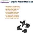 Engine Transmission Mount Set 4Pcs Compatible with 2010-2012 Santa Fe 2011-2013 Sorento 2.4L 3.5L FWD, Replaces 218302P400 218302P500 218302P000 218302P600