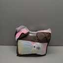 RYNGHIPY 3Pcs Rainbow Girls Bedding Sets Twin Size Ultra Soft Long Hair Plush Shaggy Duvet Cover with Pillowcases Colorful Tie Dye Bedding Set with Hidden Zipper Closure (Colorful Pink,Twin)