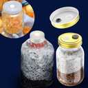 Membrane Filter Sticker 20 mm 0.2 um Strong Adhersive Filter Disc for Mushroom Cultivation (20 mm,160 pcs)