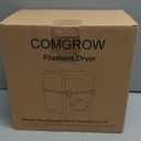 Comgrow 3D Printer Filament Dryer Box, Comgrow 3D Filament Storages, Keeping Filaments Dry During 3D Printing, Compatible with 1.75mm/2.85mm PLA ABS Material, Filament Dehydrator, Spool Holder