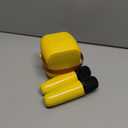 Mini Karaoke Machine for Kids Adults：Portable Bluetooth Karaoke Speaker with 2 Wireless Microphones and Lights for Home Party, Christmas Birthday Gifts for 412+ Years Old Girls Boys(Yellow)