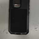 Lanhiem for iPhone 16 Pro Max Case, Metal Heavy Duty Shockproof Tough Rugged Case with Built-in Glass Screen Protector, 360 Full Body DustProof Strong Protective Phone Case for 16 Pro Max 6.9", Black