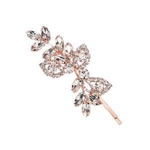 Fashion Rhinestone Hair Clips For Women Hers Hair Accessories Trendy Hair Jewelry Hairpin Headwear Party Headpiece Gift