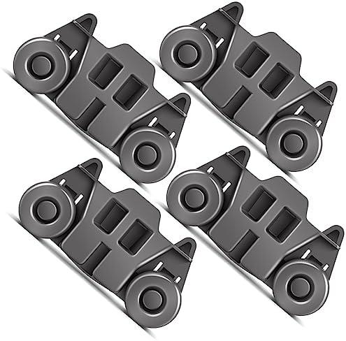 W10195416 Dishwasher Wheels Lower Rack Compatible with Kitchenaid Whirlpool Maytag Kenmore Dishwasher Replacement Parts W10195420 AP5983730 PS11722152 Upgraded Lavavajillas Rack Lower Wheels 4 Pack