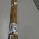 Warm Gold Curtain Rods for Windows 66 to 120",1 Inch Disc Wrap Around Curtain Rod with Aluminum Finials and Brackets,No Screw Disassembly Adjustable Blackout Curved Room Darkening Curtain Rod
