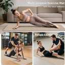 ILILI Foldable Yoga Mat, 10mm Thick, TPE Material, Extra Long 75"L x 26"W, Soft and Comfortable Folding Mat 0.4 Inches, Easy to Carry and Store, 190*66cm Portable Multi-Functional Use for Yoga, Home Exercise & Outdoor