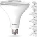 Sunco 6 Pack Outdoor Flood Light Bulb LED PAR38, Exterior Spotlight Bulbs, Weatherproof, 1050 LM, 13W (100W Equivalent), 4000K Cool White, Wet Rated, Dimmable, E26 Base UL (6 Count (Pack of 1))