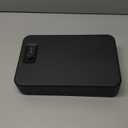 Younion Pistol Safe, Portable Travel Gun Safe,Handgun Lock Box, Gun Safes for Cars, Black