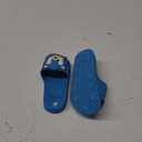 Sonic The Hedgehog Sandals Boys Open Toe Slides Shower Slippers Beach Pool Back Yard Vacation Essentials Gamer Gifts (10.5 Big Kid, Blue)