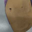 SOVANYOU Sequin Kitten Heels for Women Square Toe Heeled Mules Floral Open Toe Heeled Sandals for Casual Dress (8.5, Purple)