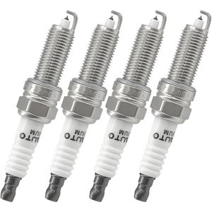 OYEAUTO 4 Packs Iridium Spark Plugs Compatible with Hyundai Elantra Santa Kia Soul Forte Optima Honda Accord Civic CR-V Acura 2.0L 2.4L Toyota Corolla Matrix Prius 1.8L 2014