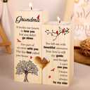 Sympathy Gifts for Loss of Grandmother - Memorial Gifts for Loss of Grandma Remembrance Gifts Bereavement Gift Ideas Loss of Nana Gift Condolence Gifts Candlestick Holders