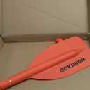 Telescoping Emergency Kayak Paddle Floating Aluminum Paddle with Plastic Blades for Kayak, Canoe, Boat, 53cm-106cm/21-43 Collapsible, Orange