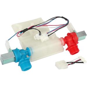Whirlpool W11210459 Washer Water Inlet ValveReplacement for W10701459 W10838319 W10869799 PS11757114 W11038711 W11210459VP, White