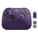 8BitDo Ultimate 2 Wireless Controller with TMR Joysticks for Windows & Android, Gaming Controller with Switchable Hall Effect/Tactile Triggers, RGB Fire Ring, 8Speed Wireless Tech, Charging Dock, Purple